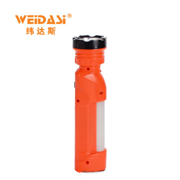 High efficiency Solar flashlight WD-521 Rechargeable torch portable lamp